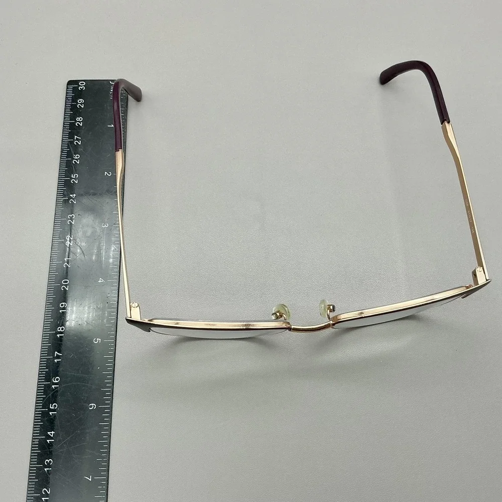 Michael Kors Womens Eyeglasses Frames MK3012 1108 Purple Gold Cat Eye 51-17-135